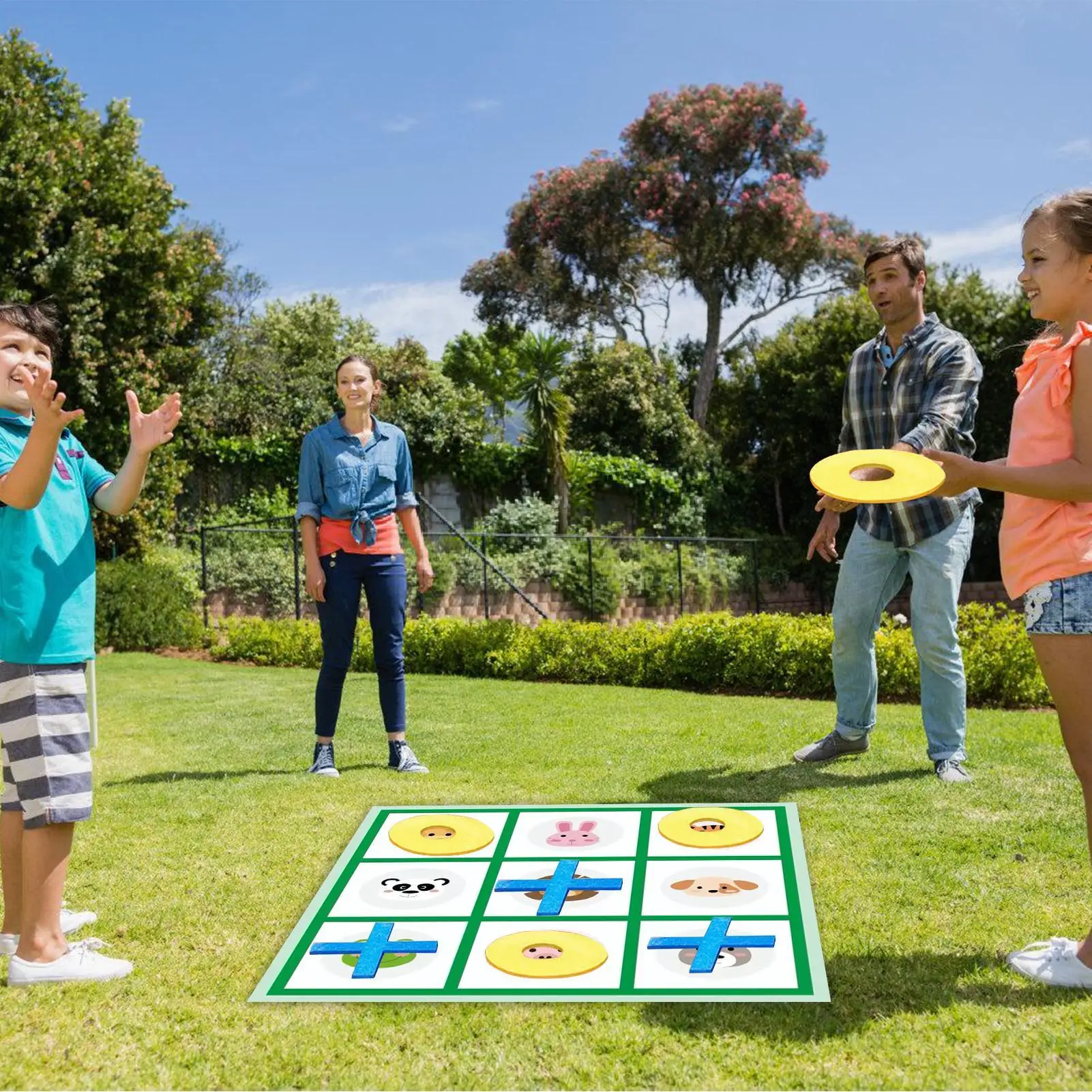 

Bean Bag Toss Game Giant Bean Bag Toss Outdoor Lawn Games Portable Large Family Activities Fun Party Toys With Storage Bag For