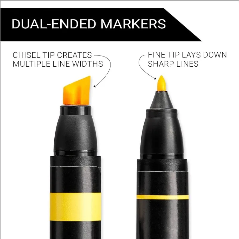 r Premier Dual-Ended Art Markers  Assorted Colors, Perfect for Adult Coloring, Drawing, Art Supplies, Bible Study Supplies