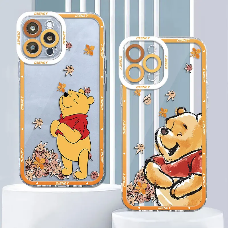 Cover Case for Samsung Galaxy S22 Plus S10 Plus S20 S24 FE S23 FE Note 20 Ultra Note 10 S21 S23 Ultra Disney Winnie the Pooh