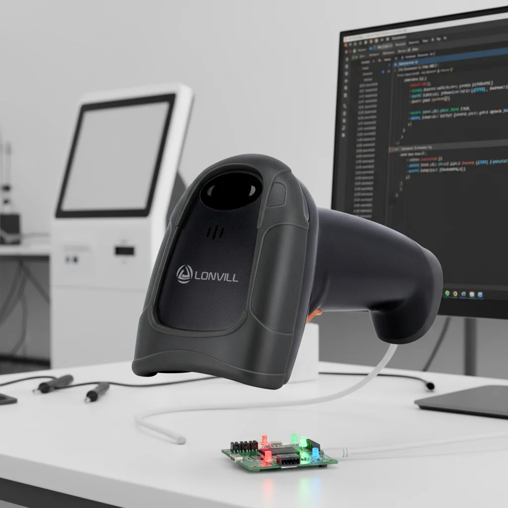 LONVILL Fast Sample Delivery OEM Service Custom Development Handheld Barcode Reader for Software Solution Providers Scanner
