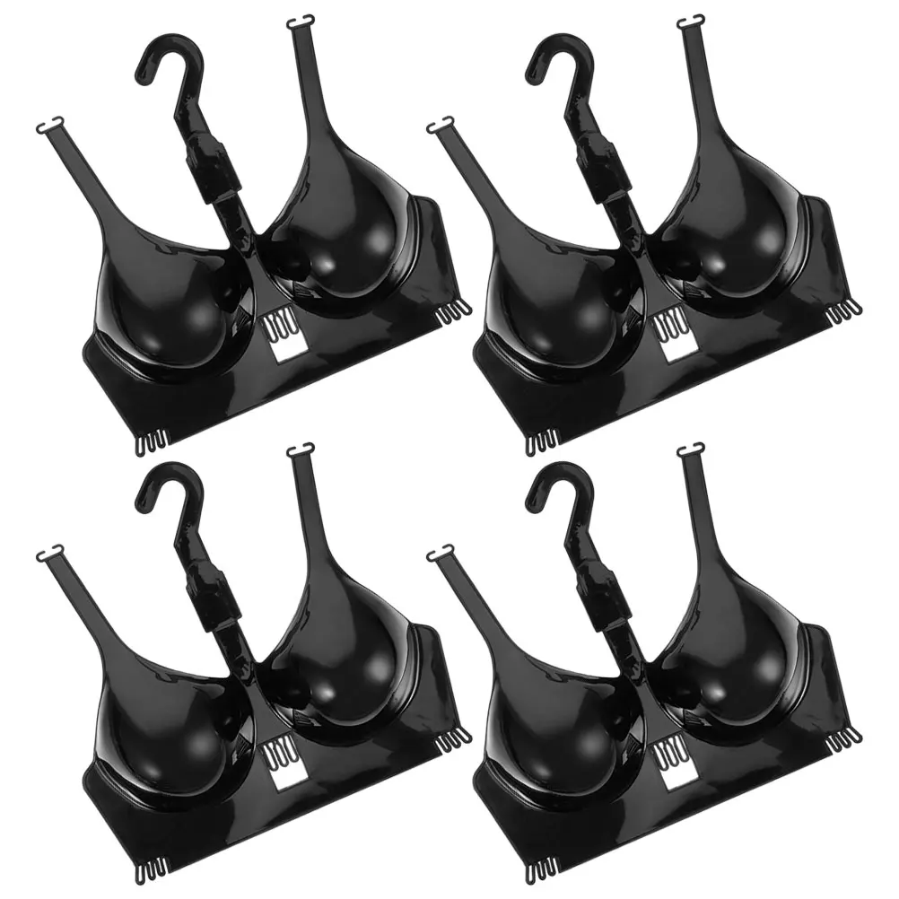 

4pcs Bra Model Clothes Rack Lightweight Hanging Display Female Dress Body Half Sewing Table