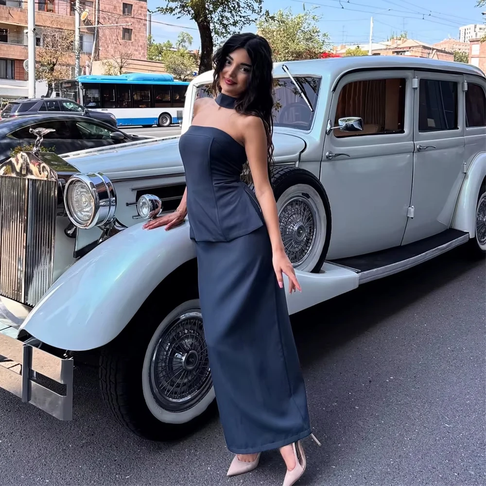 

Customized Made Dresses Gala Dress Off-shoulder Party Dress for Wedding Dresses Wedding Ribbon Satin Cloth Prom Gown