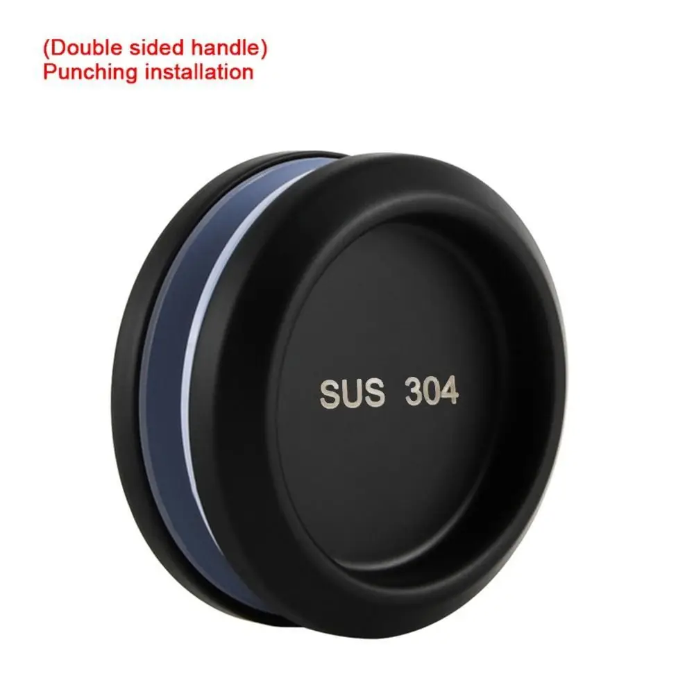 Durable Stainless Steel Invisible Door Handle Embedded Concealed Cupboard Handles Sliding Furniture Handles Glass doors