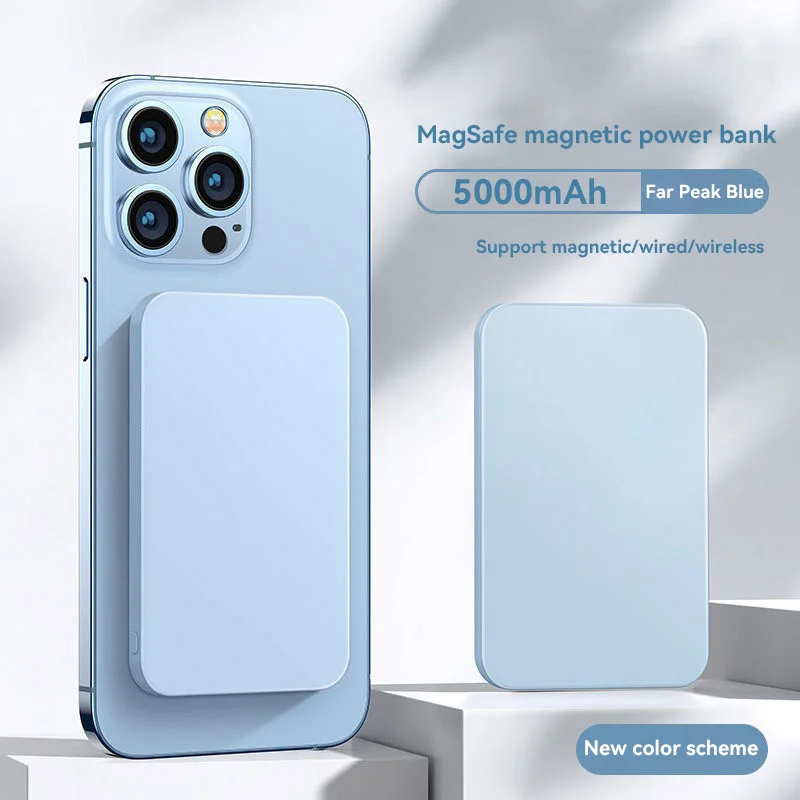 OnePlus Magnetische Powerbank Voor Magsafes 50000mAh Draadloze PD 22.5W Snelle Oplader Powerbank Externe Batterij Voor iPhone Samsung - afbeelding 2