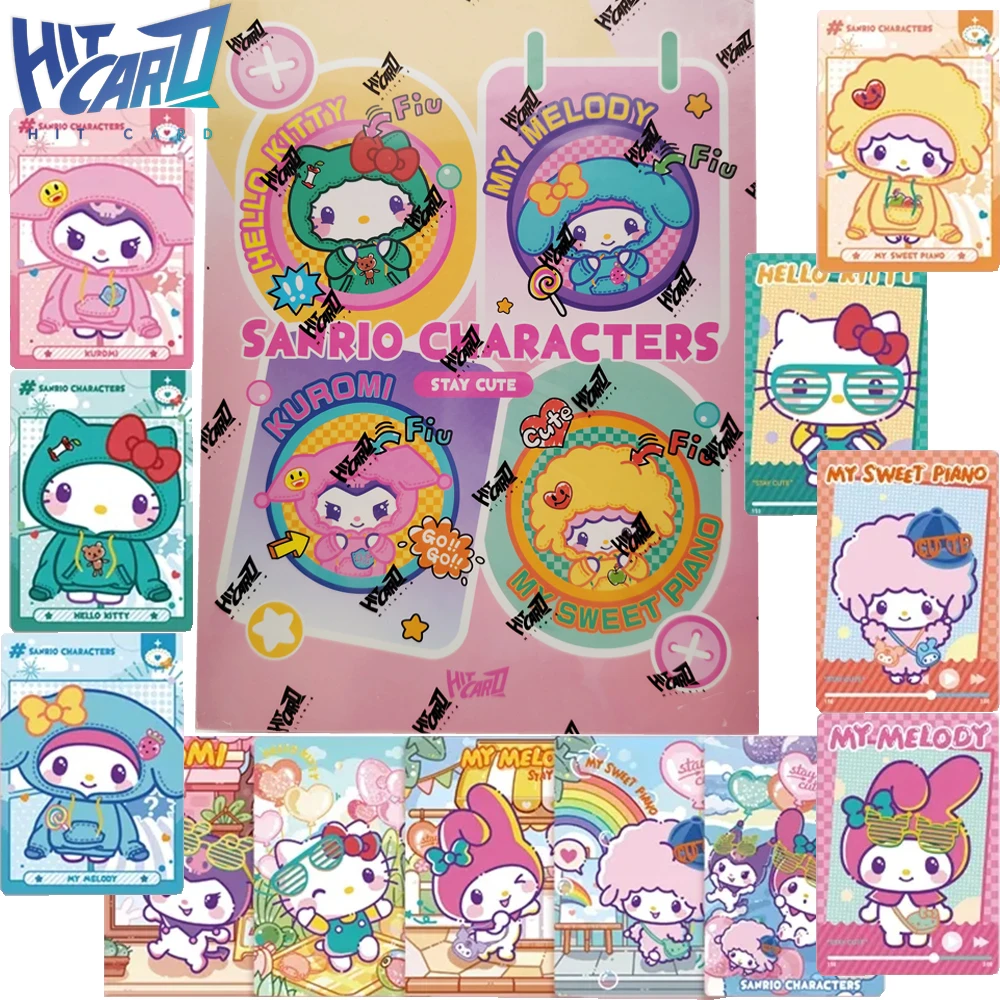 Original HITCARD Japanese Anime Star Collection Card Popular Celebrity Family Member Pattern Theme Surprise Card Binder Gifts