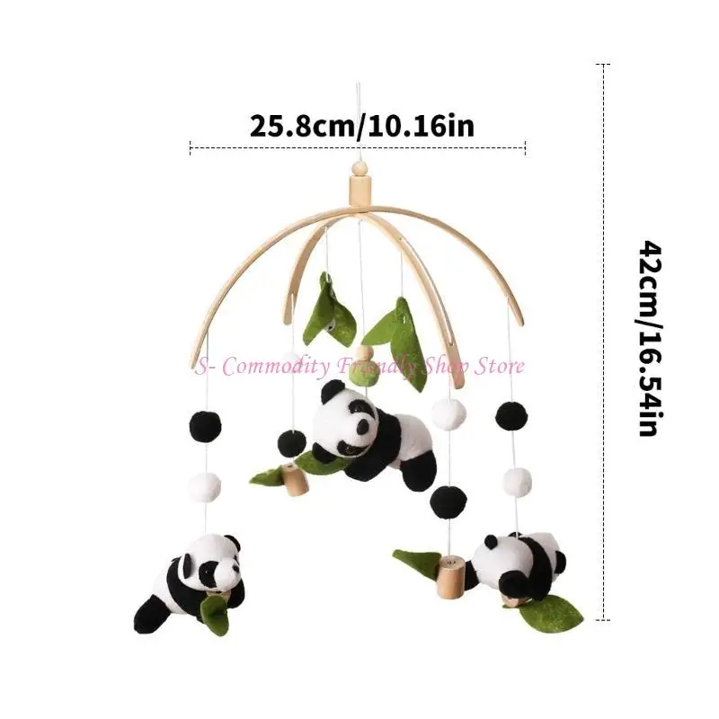 85ae linda lecho plush en forma panda accesorios juguete juguete con lecho juguete educativo temprano alrededor