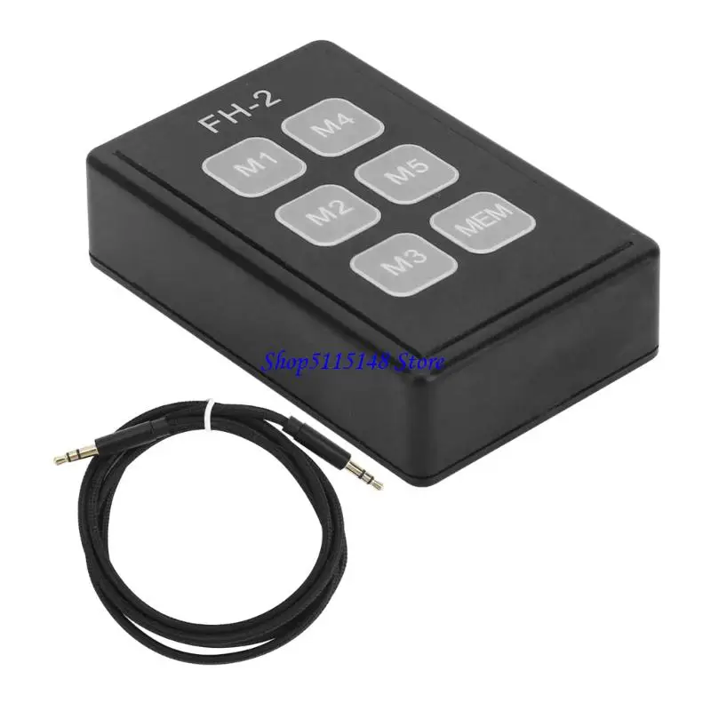 F3MA Efficient Radio Control Interfaces Heavy Duty Radio Keypad Plastic for FT8