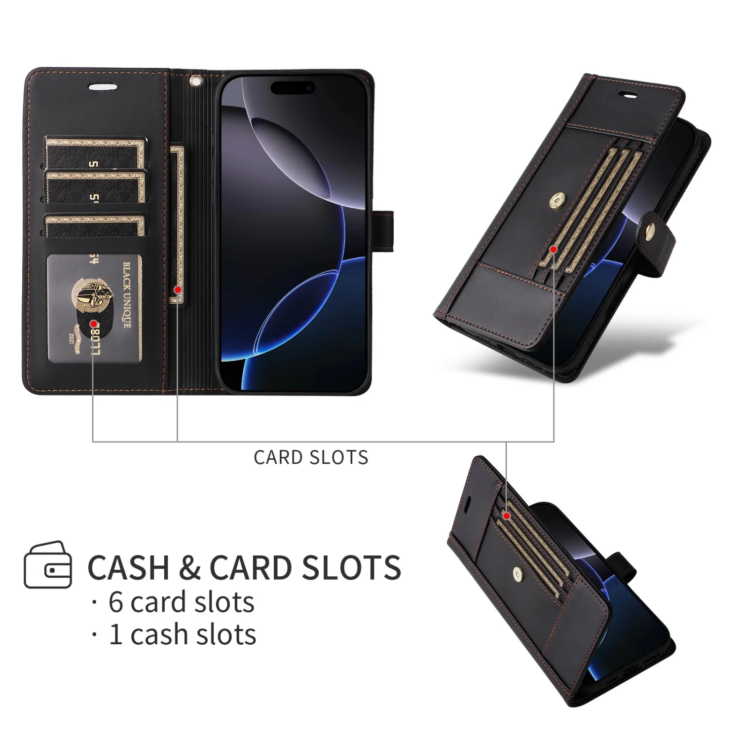 삼성 갤럭시 A56 A36 A55 A35 A25 A34 A53 A71 A51 A72 A52S A07 A05 A23 A15 A13 A14 A12 가죽 플립 케이스 지갑형 폰 커버