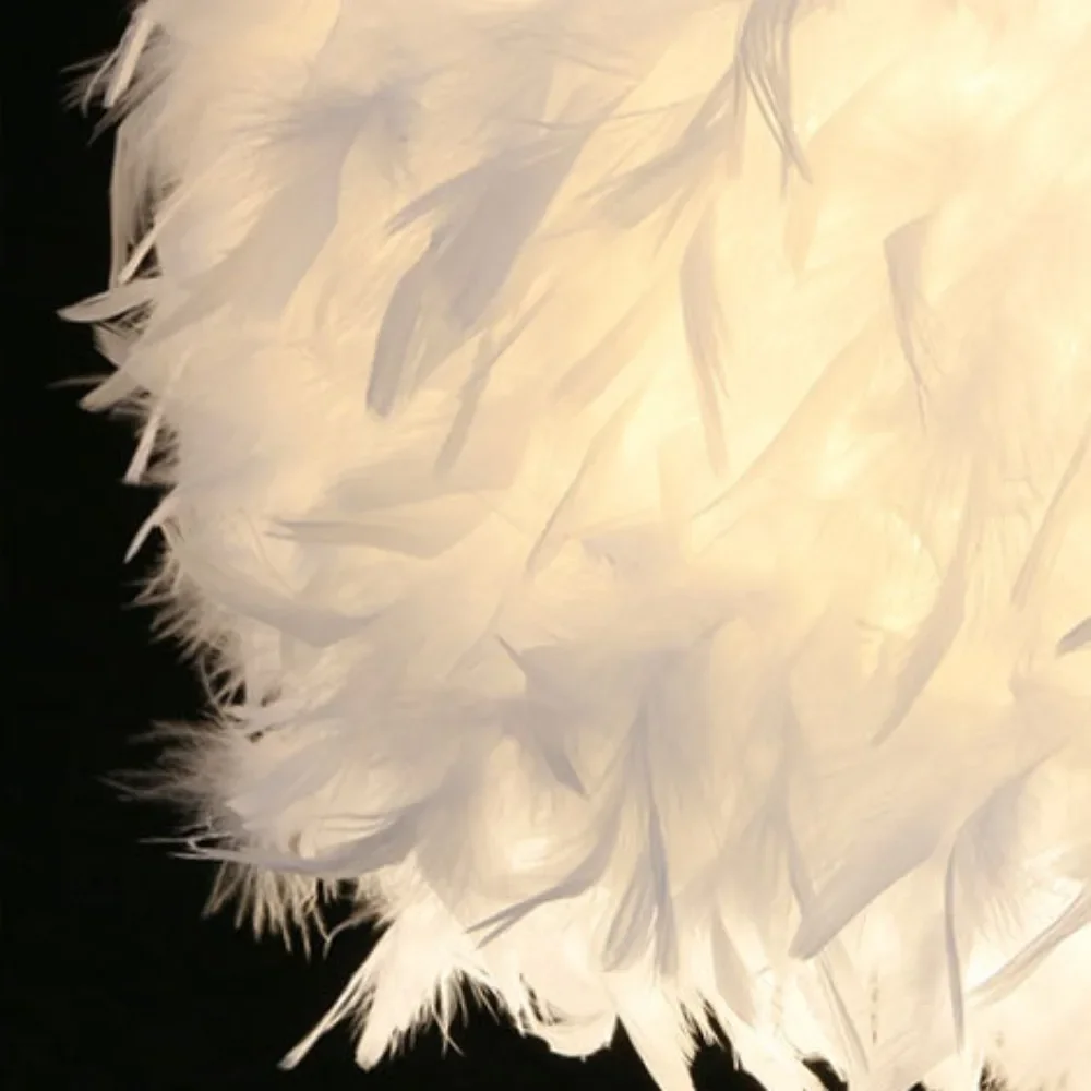 Plumes LED au design moderne, éclairage d'intérieur, luminaire décoratif de plafond, idéal pour un cadeau d'anniversaire, un salon ou une chambre à coucher