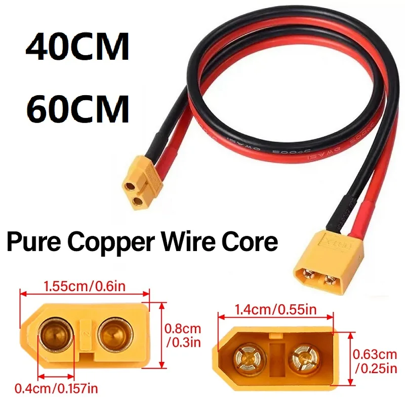 XT60 12AWG Silicone…