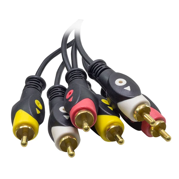 3 RCA 3 RCA 3 meters cable 1.KALİTE POWERMASTER