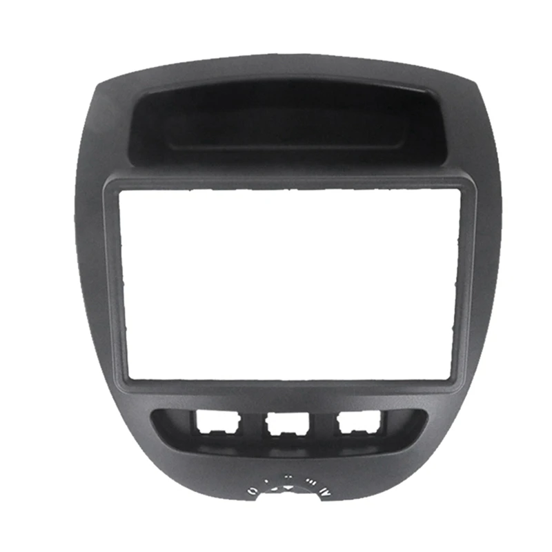 

2 Din Car Radio Fascia Accessories For Toyota Aygo Citroen C1 Peugeot 107 2005-2014 Fascia Dash Kit DVD Radio Panel Stereo Cover