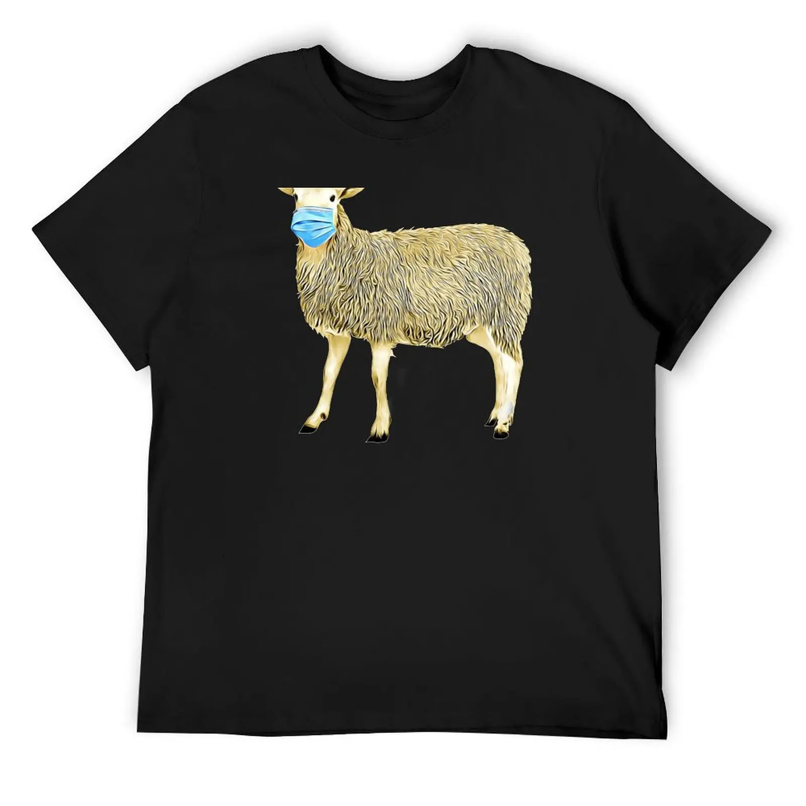 The Masked Sheep T-Shirt vintage clothes plain mens clothes