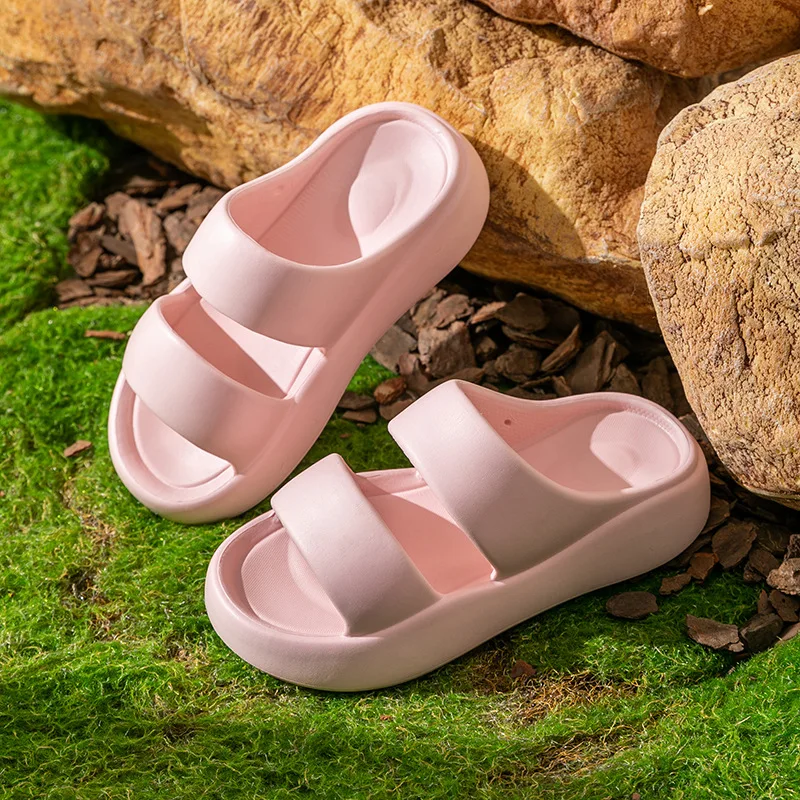 Candy Color Summer 2024 Women\'s sandals New design non-slip Casual Flat sandals Unique features shoes women High-quality slides