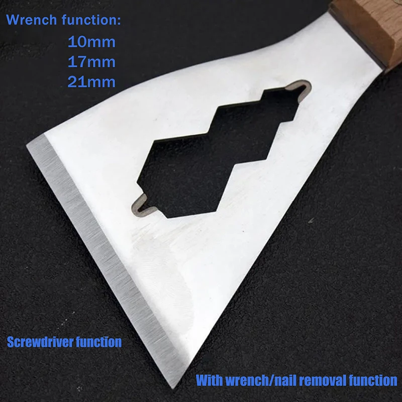 

Stainless Steel Multi-functional Shovel Long Handle Shovel Thickened Kitchen Cleaning Tool Household Shovel For Scraping Dust