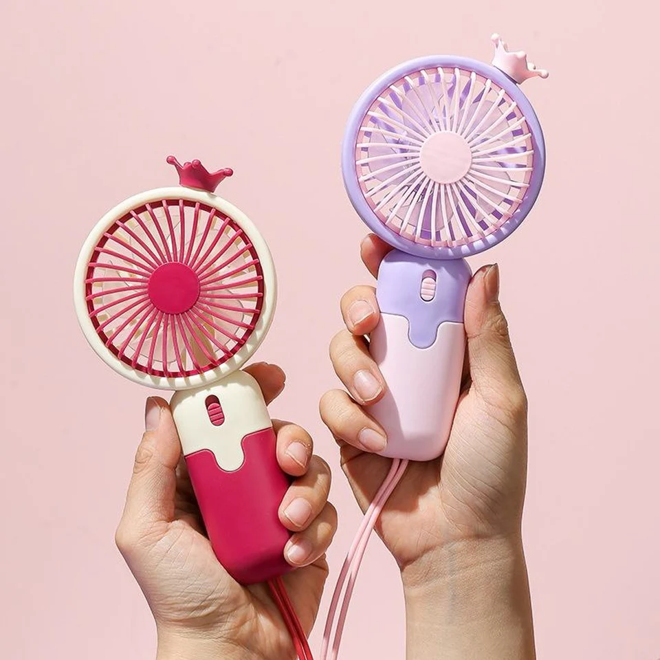 

Protable Mini Fan Pocket Handheld Fan Tripod Multi Functional Five In One Silent Fan with Water Humidifier Baby Stroller Fans