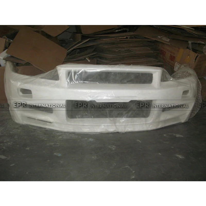 

fiber glass car parts for nissan Skyline R34 GTR Z-Tune Front Bumper (Under 5kg)