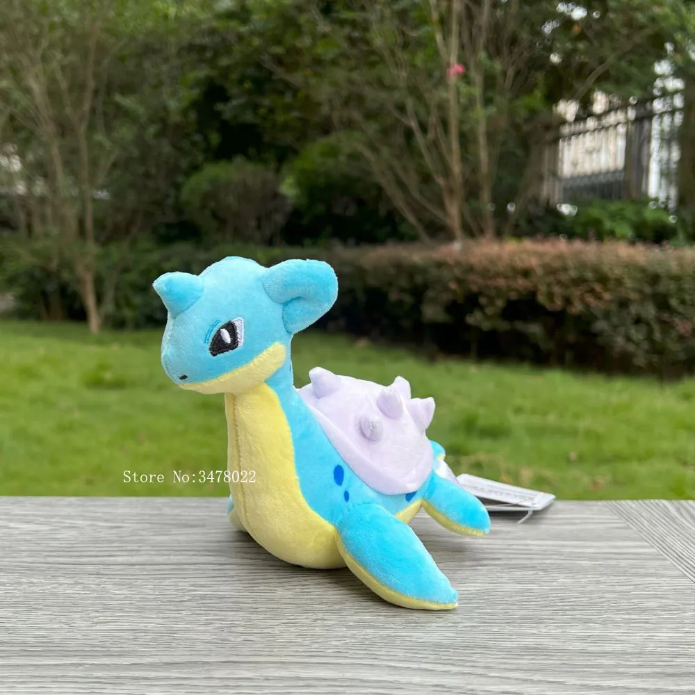 Bonito Pokémon Plush Stuffed Toy, Cartoon Lapras, Soft Doll, Xmas Gift, 14cm