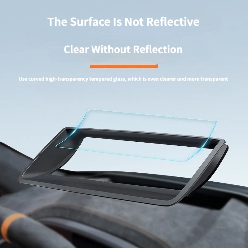 

HUD Dust-proof Protector Cover For ZEEKR 7X 2025 2026 Car Head-up Display Protection Frame Cover Interior Modification Accessory