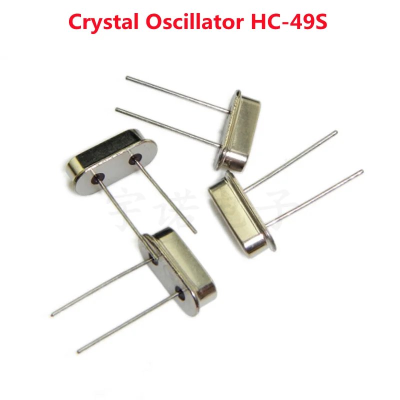 

10PCS 4Mhz 6Mhz 8Mhz 11.0592Mhz 12Mhz 16Mhz 20Mhz 24Mhz 28.375Mhz 40Mhz Quartz Crystal Resonator Passive Oscillator HC-49S DIP