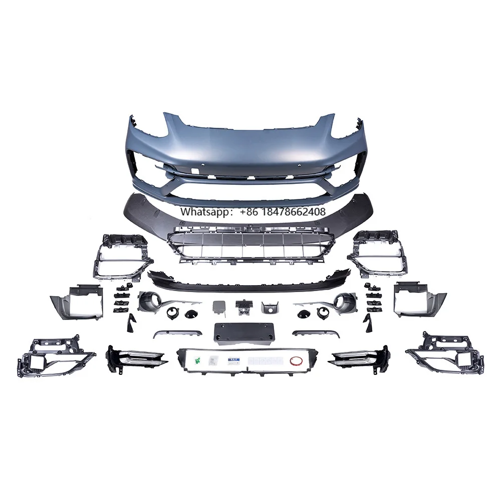 

KM Premium Upgrade971.2 Turbo S Front Bumper with DRL Perfect Fit for Panamera 971 High Quality Enhances Vehicle's Visual Appeal