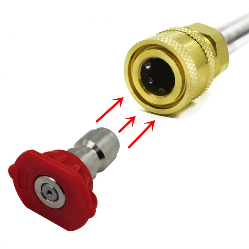 High Pressure Quick Connector Spray Nozzle 1/4