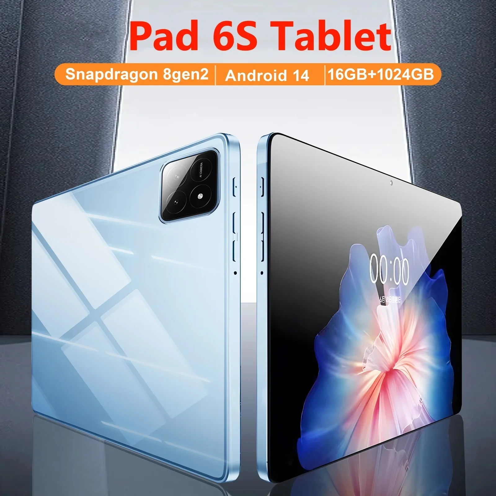 

2024 Global Version Mi Pad 6 Pro Tablet Android 16GB 1024GB Dual SIM 10 Core WPS GPS Bluetooth 5G Network Phone Call Tablet PC