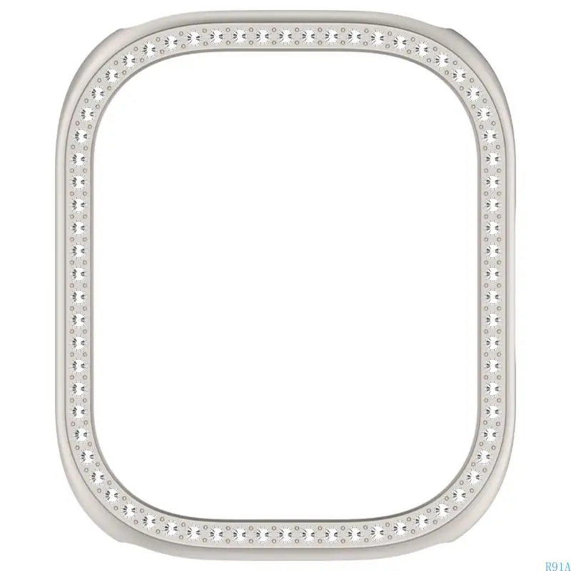 R91A 세련된 충격 방지 커버 시계를위한 지능형 시계 보호기 프레임 5 활성/5 라이트 스마트 워치 중공 디자인