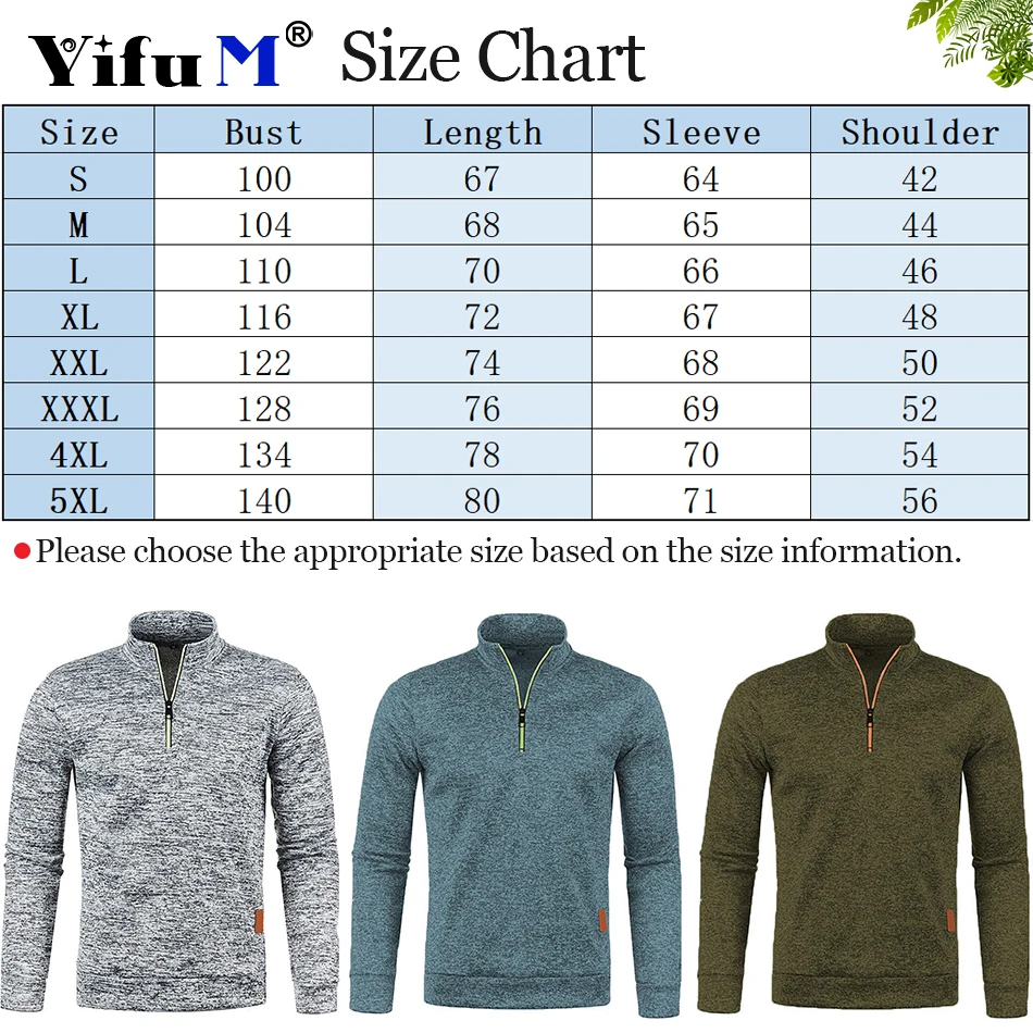 Custom Your Logo Men\'s Sweatshirts Half Zipper Pullover Male Long Sleeve Flleece Sweater Standcollar Snowflakes Hoodies Men New