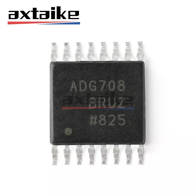 

5PCS ADG708BRUZ ADG709BRUZ ADG708 ADG709 ADG708BRU ADG709BRU TSSOP-16 SMD CMOS Low Voltage 4-/8-Channel Multiplexers IC