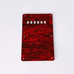 6 Holes Electric Guitar Tremolo Cavity Cover Back Plate for Fender ST SQ Strip Back Cover Electric Guitar Part Accessories