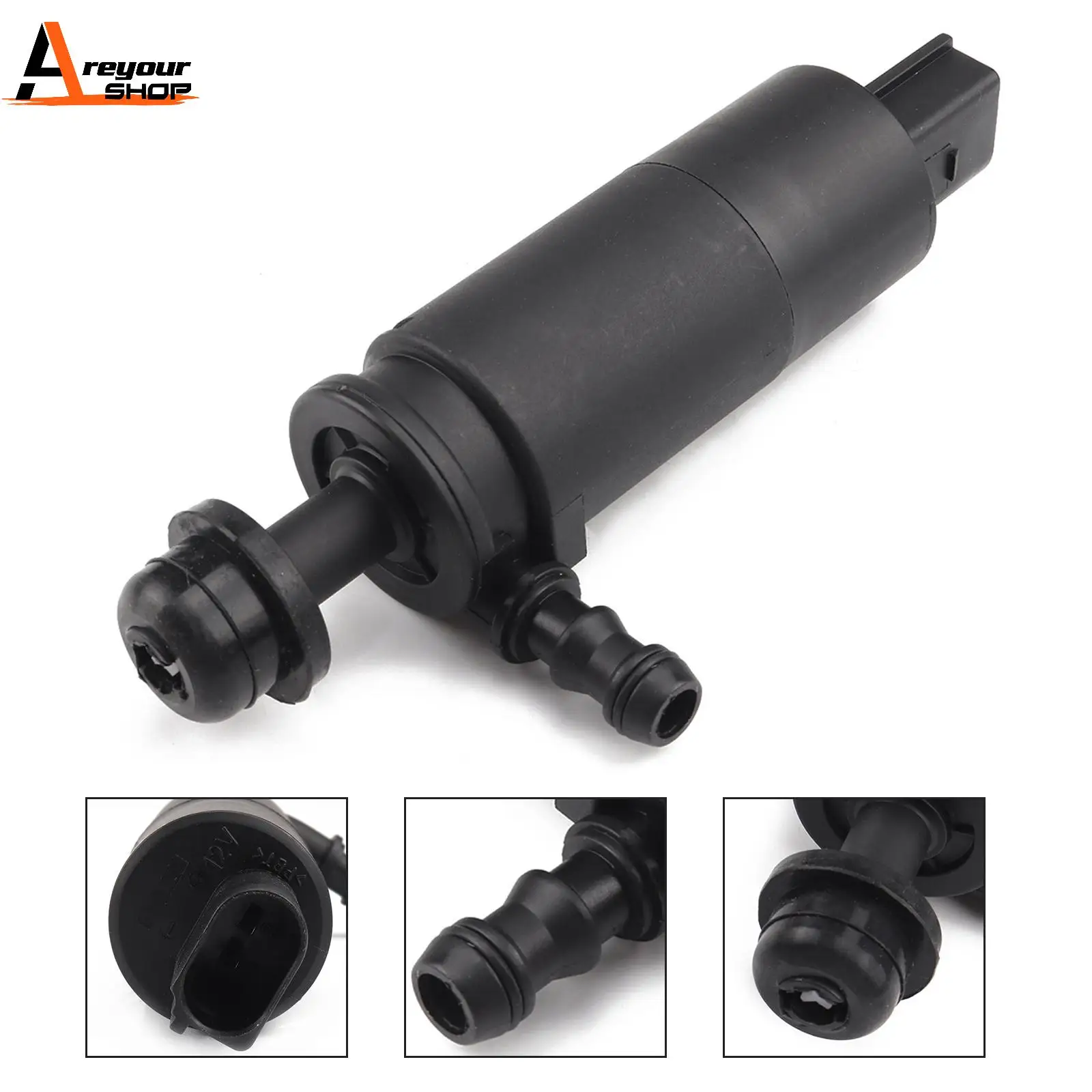 Areyourshop Headlight Cleaning Washer Pump For BMW E46 E90 X5 E60 E65 E66 X3 67128377430 671283774 Car Auto Parts