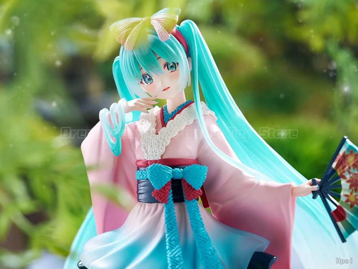 

【In Stock】FuRyu TENITOL Piapro Characters Hatsune Miku NEO TOKYO Series KIMONO Figure Model Toy