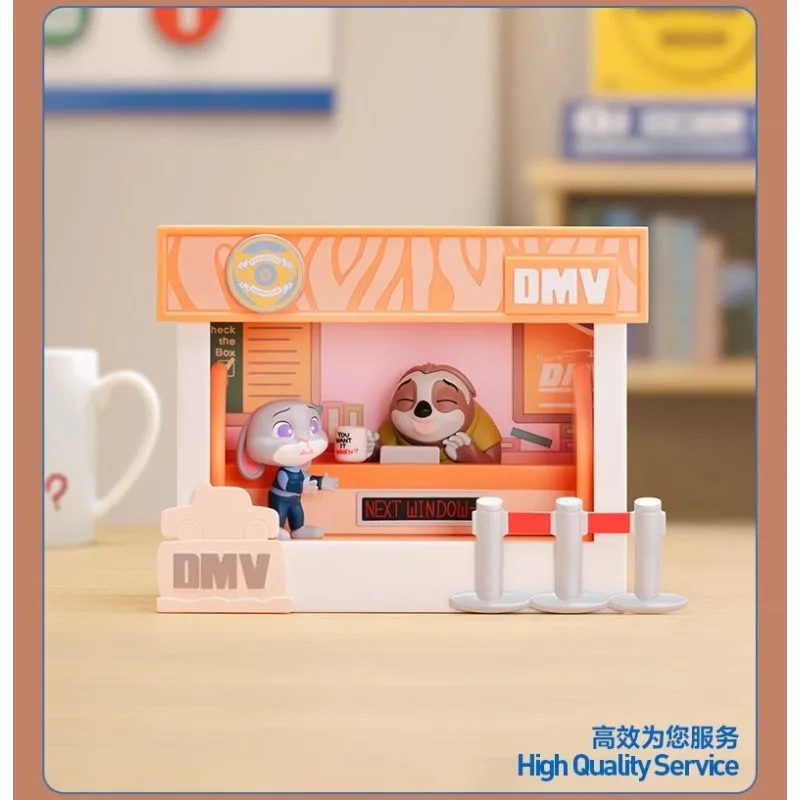 

POPMART Zootopia Highlights Серия Фигурка Снежной Коробки Симпатичные Украшения Игрушки Сюрприз Подарки На День Рождения или Рождество Популярные