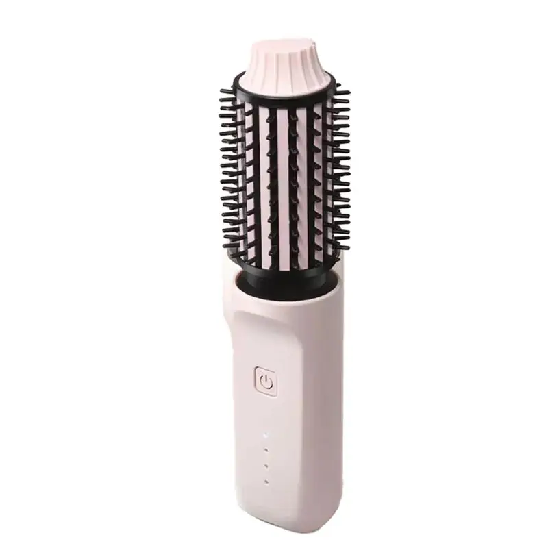 A97G 2-In-1 Smart Wireless Electric Comb Large Capacity For Straightening And Curling Hair