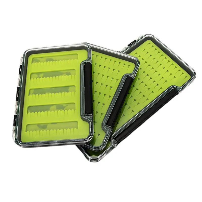 Fly Boxes For Fly Fishing Trout Tackle Box Storage Case Saltwater Fly Box Fishing Gear Jig Box Storage Organizer Waterproof