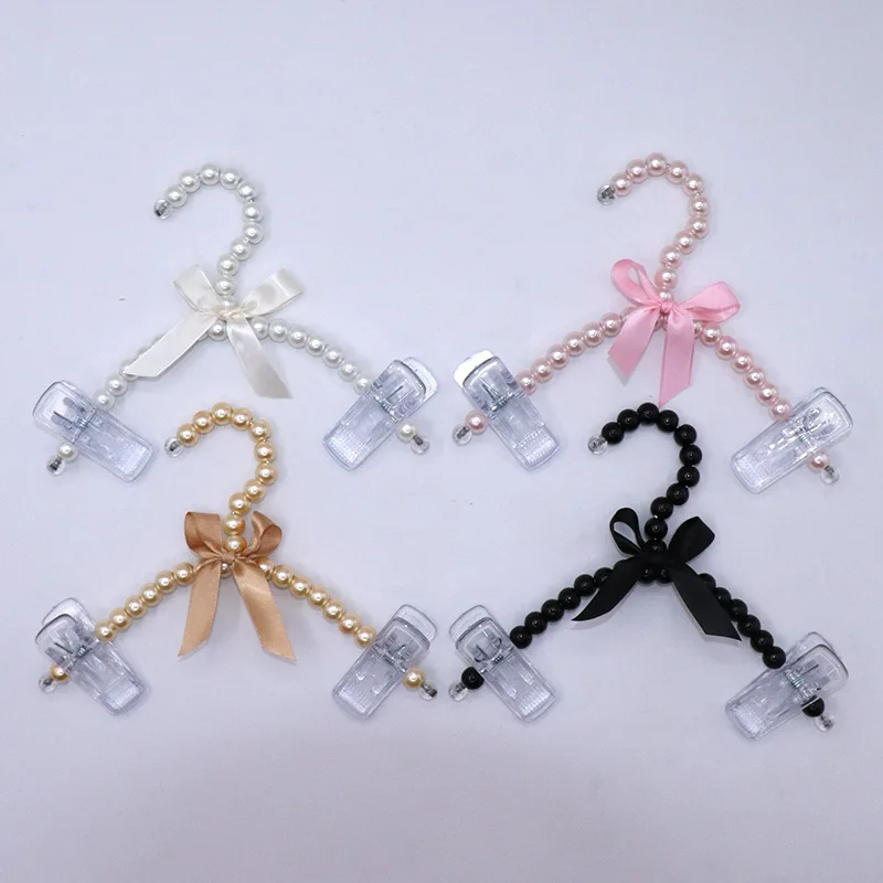 

1Pcs Baby Hangers For Clothes 20cm Kids Pet Pearl Plastic Hanger Child Clothes Rack Pet Dog Mini Hangers Wardrobe Baby Coat Rack