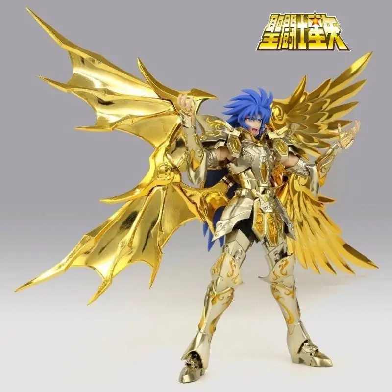 

New Saint Seiya Myth Cloth Ex Gt Gemini Saga Soul Of Gold Divine Armor With Totem Object Sog Action Figure Model Toys Gifts