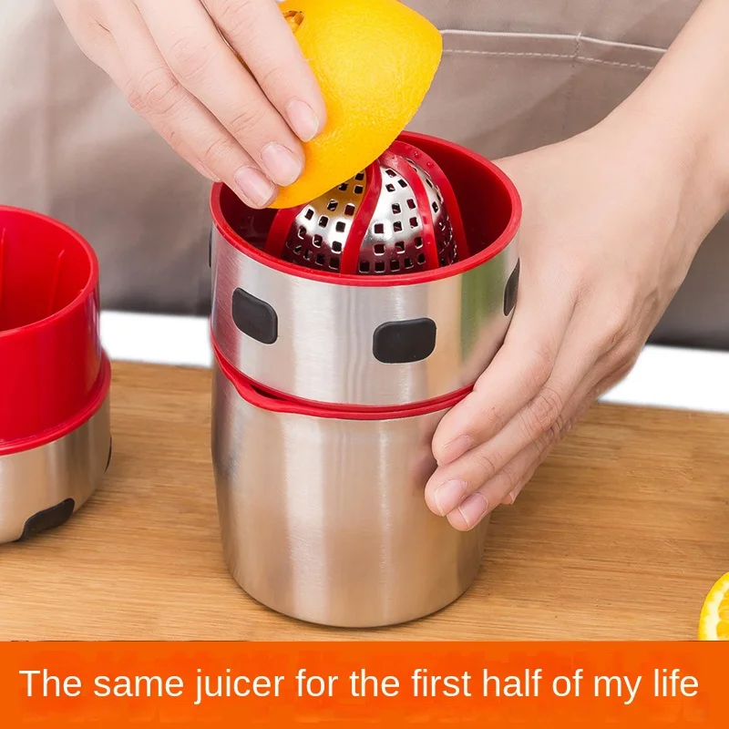 Stainless steel manual juicer pomegranate extruder press juicer hand fried orange fruit watermelon orange juice pressing