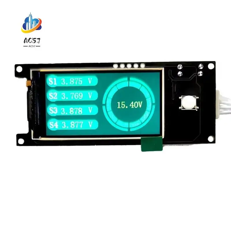 

AC57-3S 4S Плата активного баланса Li- Lifepo4 Эквалайзер Балансир BMS Аккумуляторный блок Модуль балансировки трансформатора