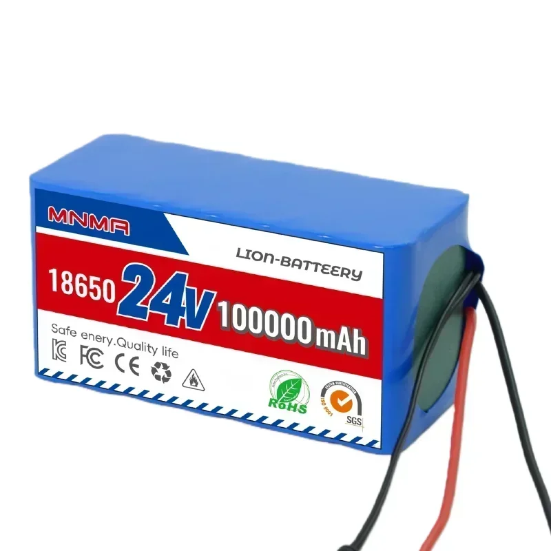 24v batterij lithium 7S3P 18650 100Ah Li-ion batterijpakket voor rolstoelen power Li-ion vervangende batterij + 29,4v 2A oplader - afbeelding 2