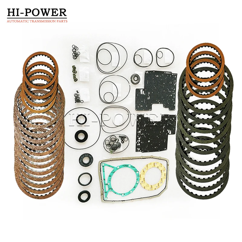 Kit de Reparación de Transmisión 6R80 6R60, Kit de Fricción para FORD, Mazda, Lincoln, Accesorios para Automóviles, Discos, Juntas Tóricas de Goma 6R80 6R60