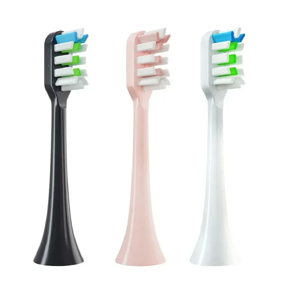 3/8/12 Pcs for SOOCAS V1/X1/X3/X5/X3U/X3PRO/v1/v2 Replacement Brush Heads Electric Toothbrush Head Soft DuPont Bristle Nozzles