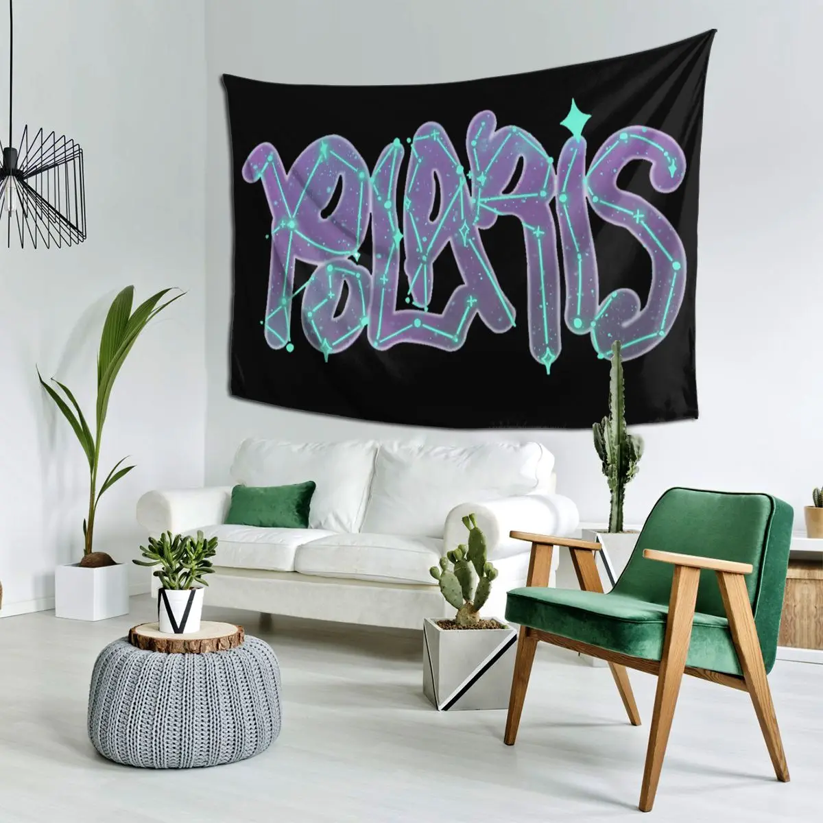 Polaris Saiko 1371KM Tapestry Art Wall Hanging Aesthetic Home Decoration Tapestries for Living Room Bedroom Dorm Room