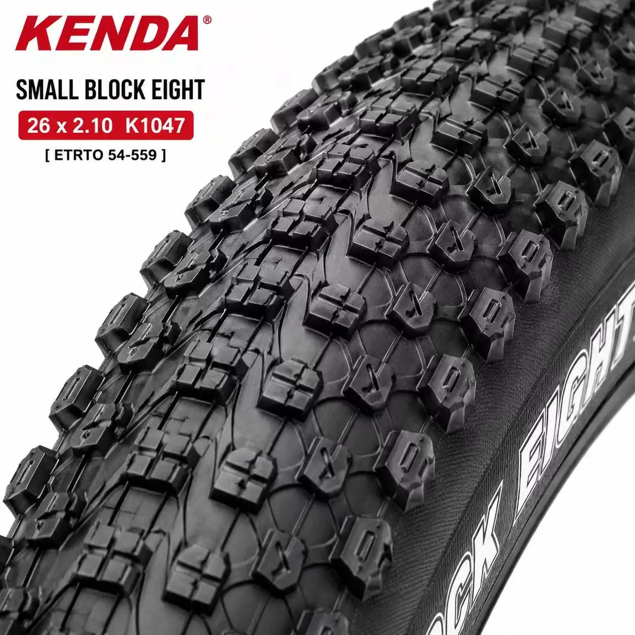 Kenda K1047 Small Block Eight Folding MTB Tire 26 27.5 29 Inch x 1.95 2.10 XC Mountain Bike Tyre Fast Rolling Bicycle Tire view 2