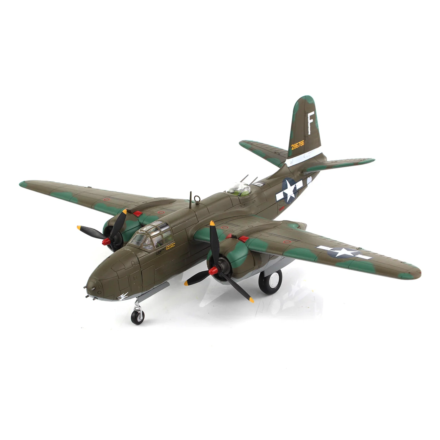

HA4211 1/72 WW2 US A-20 Military Aircraft Model "The Hell'N Pelican II" 42-86786, 388th BS, April 1944 Static Alloy Model