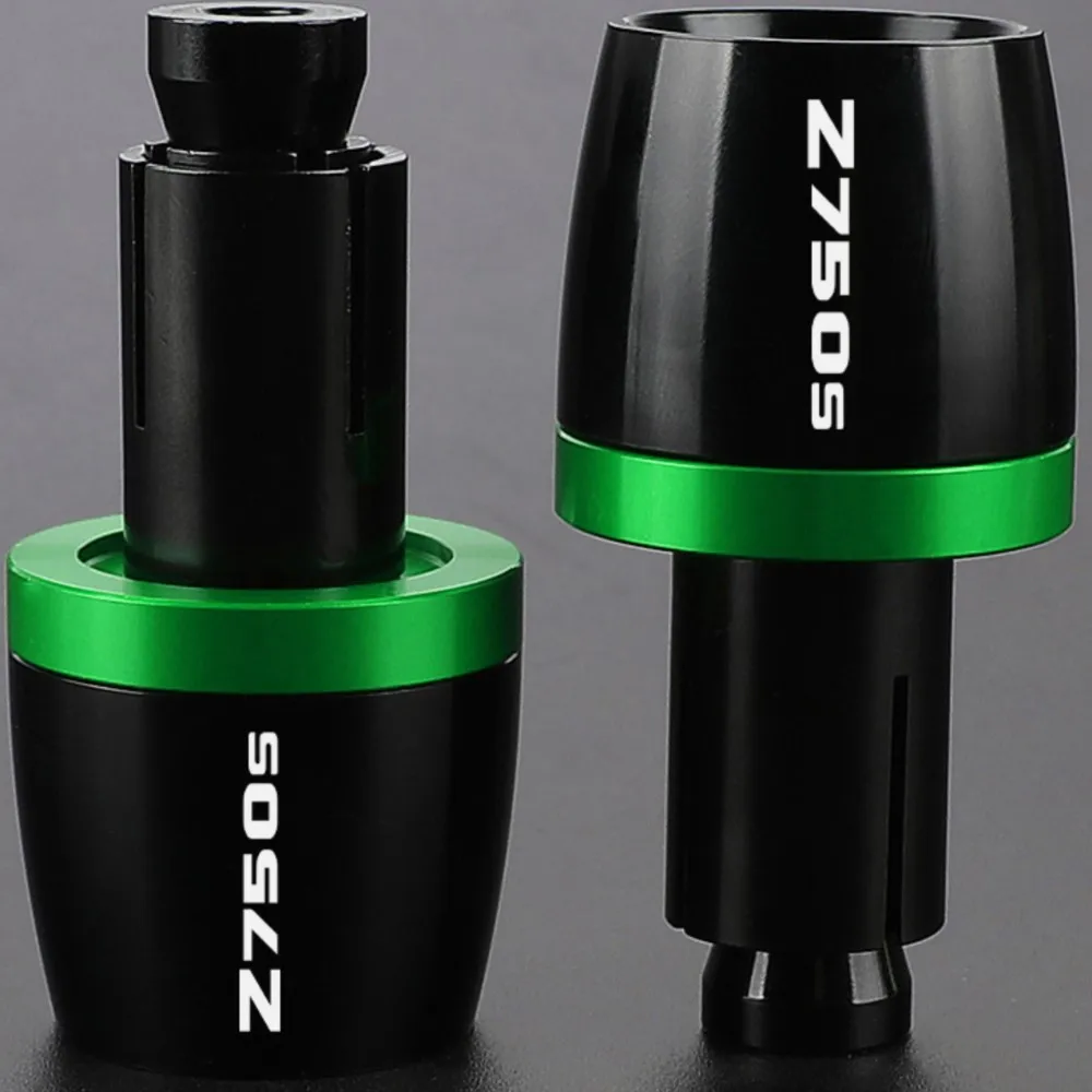 

CNC For KAWASAKI Z750S Z 750S Z750 S 2006 2007 2008 Accessories Handlebar Grips Ends Handle Bar Cap End Counterweight Plug Slide