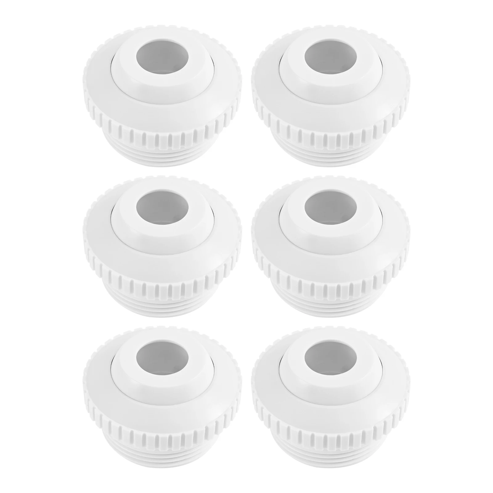 Jatos de retorno de piscina sp1419c, 6 peças, encaixe de entrada de fluxo com rosca mip de 1-1/2 polegadas-se encaixa para a maioria das substituições para hayward