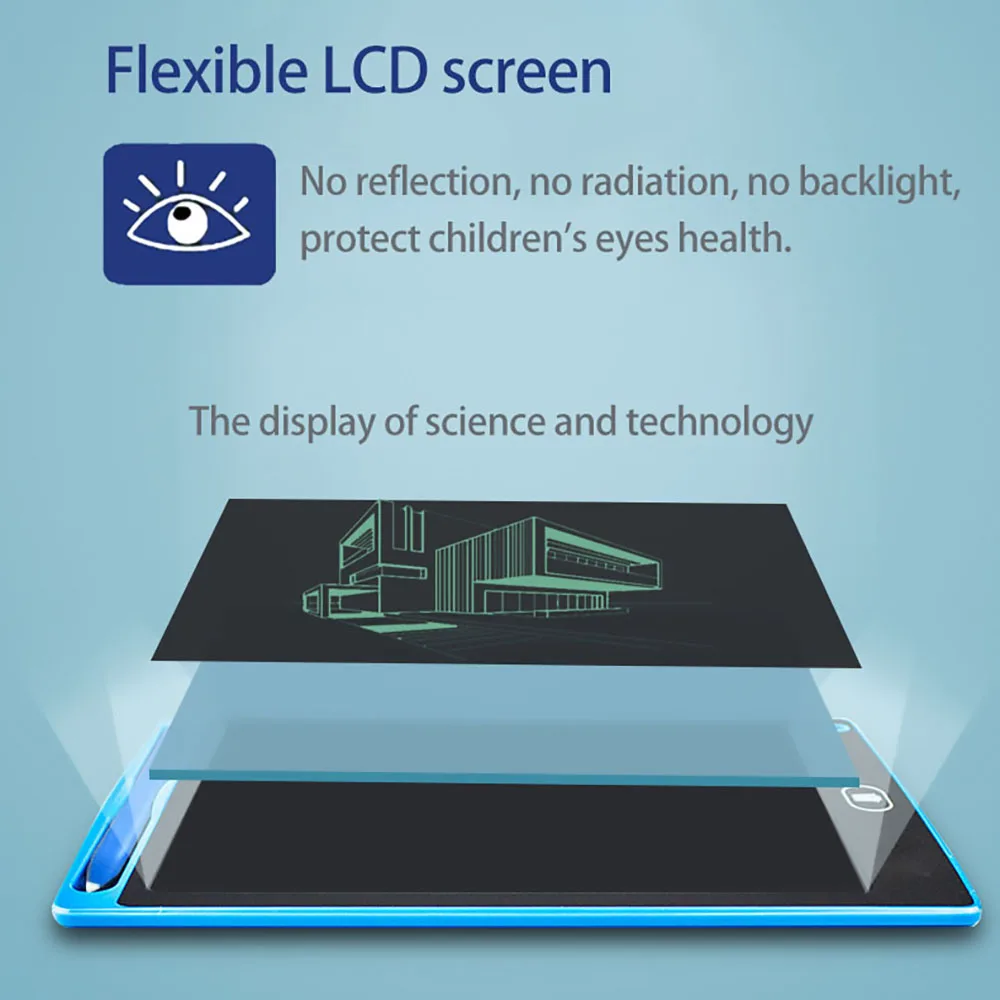 لوحة كتابة LCD للأطفال ، ألعاب رسم للأطفال ، هدايا لأعياد ميلاد الأطفال ، عيد الهالوان ، عيد الميلاد ، عيد الفصح ، ألوان