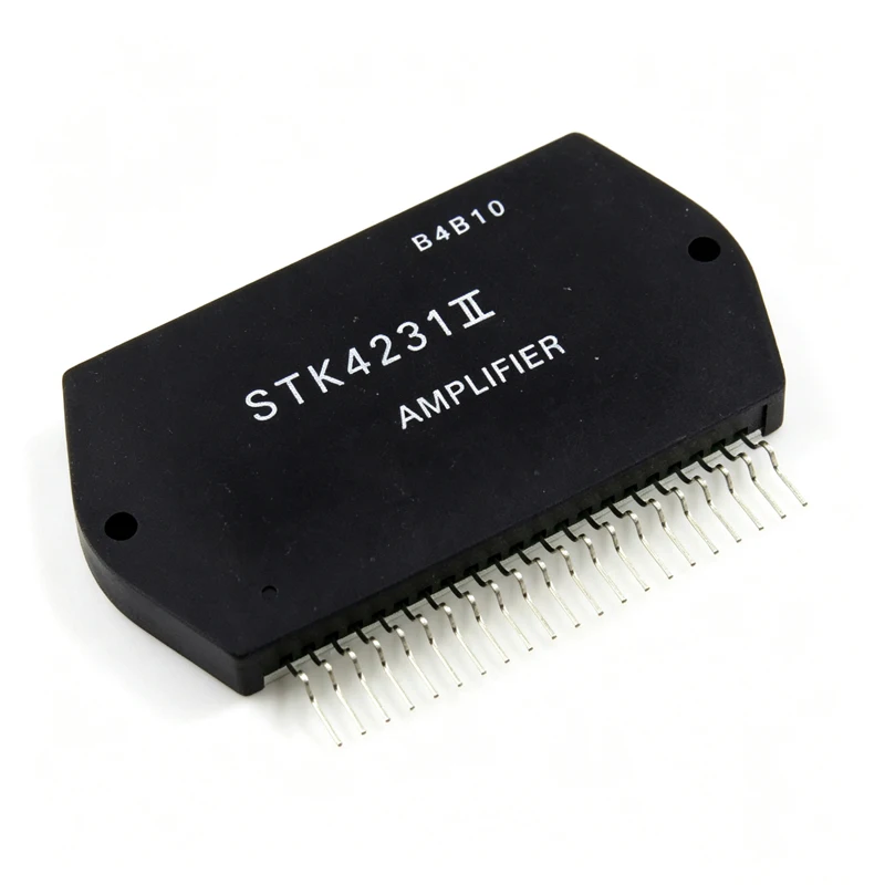 1PCS STK4231II 100W 2-channel dual power audio amplifier, thick film circuit, audio amplifier special effect module, ZIP22